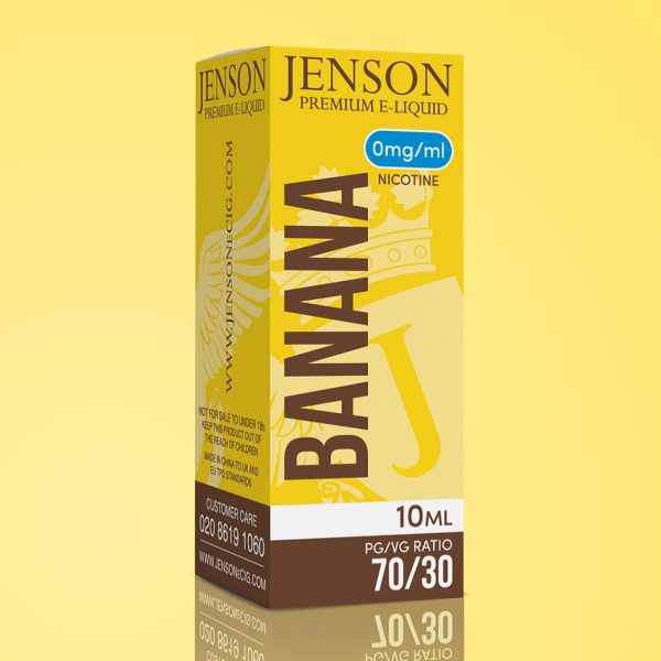 Jenson Banana E Liquid 70PG/30VG 0 mg