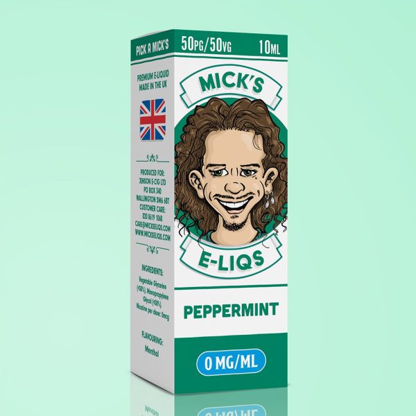 Peppermint Micks E Liquid 50PG/50VG