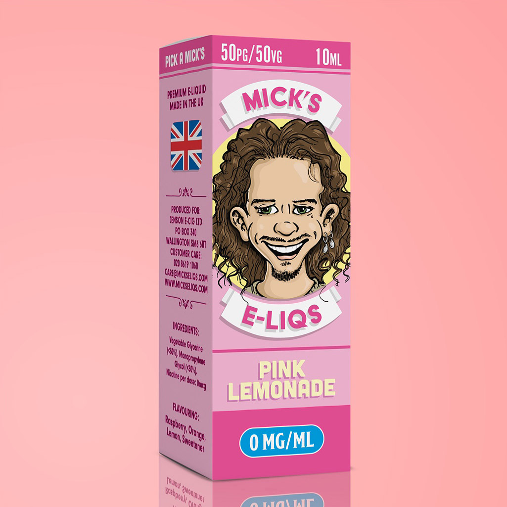 Pink Lemonade – Mick’s E-Liquid 50PG/50VG
