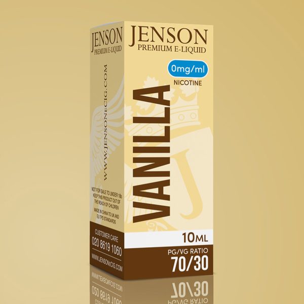 Jenson Vanilla E Liquid 70PG/30VG 0 mg