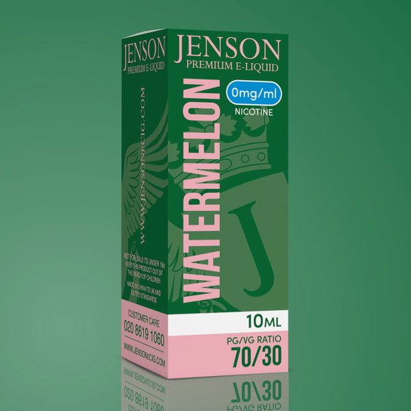 Jenson Watermelon E Liquid 70PG/30VG 0 mg