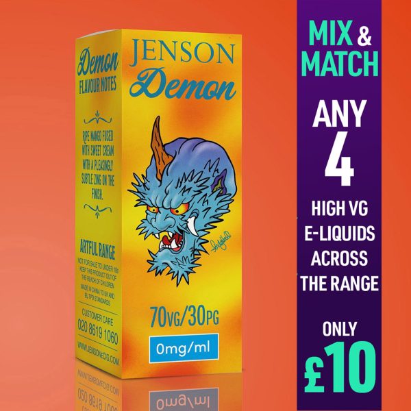 Jenson High VG E Liquids Demon