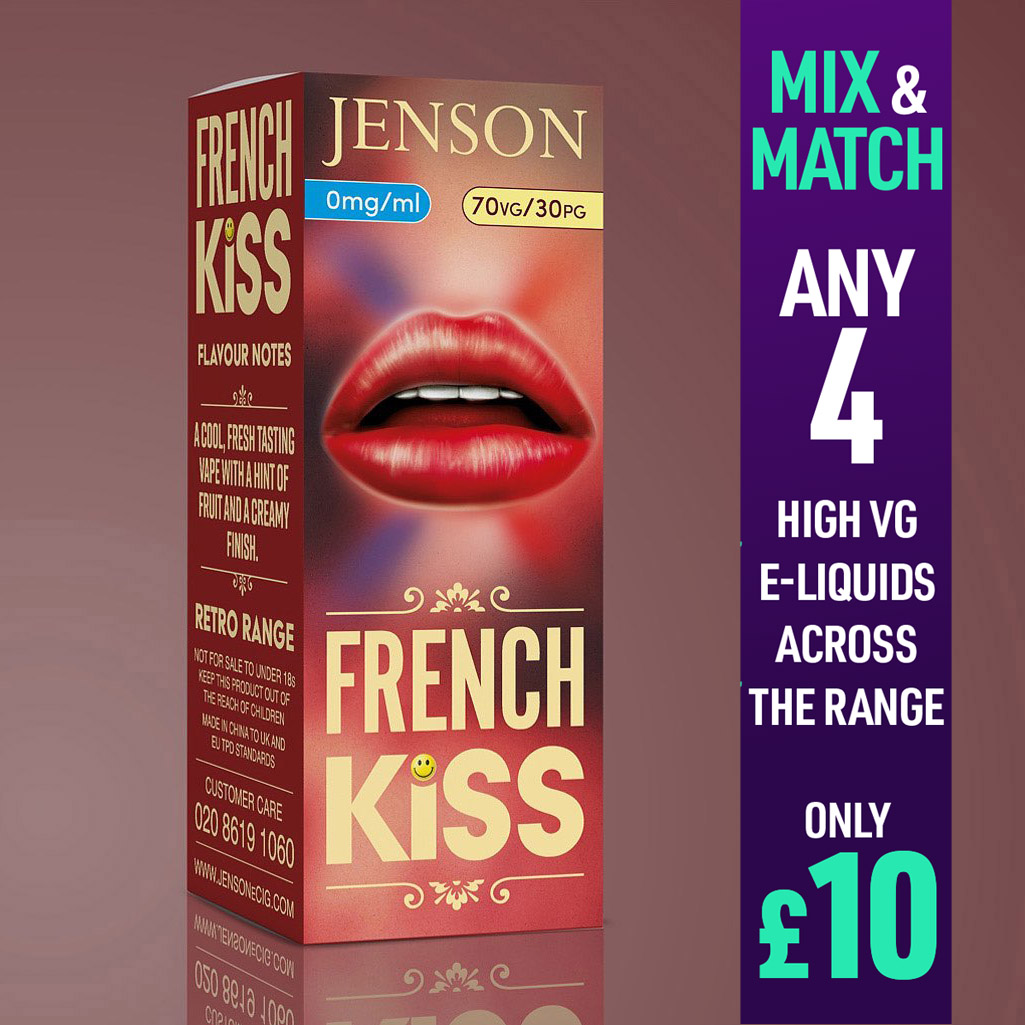 Jenson High VG E Liquids French Kiss