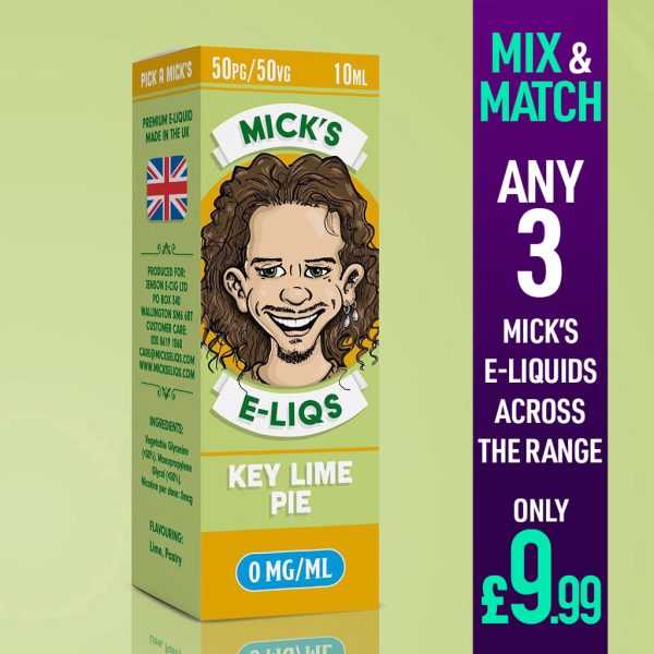 Micks E Liquids key lime pie