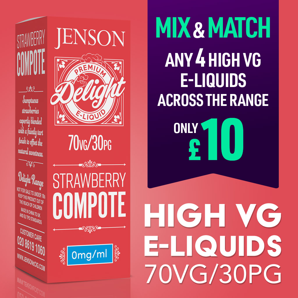 Jenson High VG E Liquids