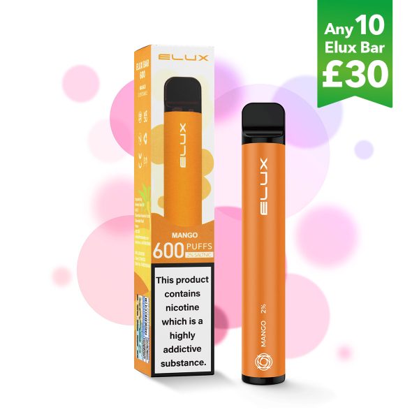 Elux bar mango 600 puffs