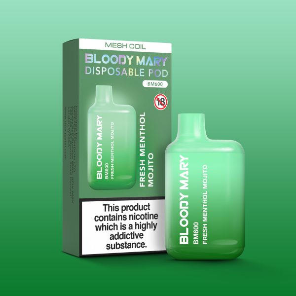 Fresh Menthol Mojito Bloody Mary Vape