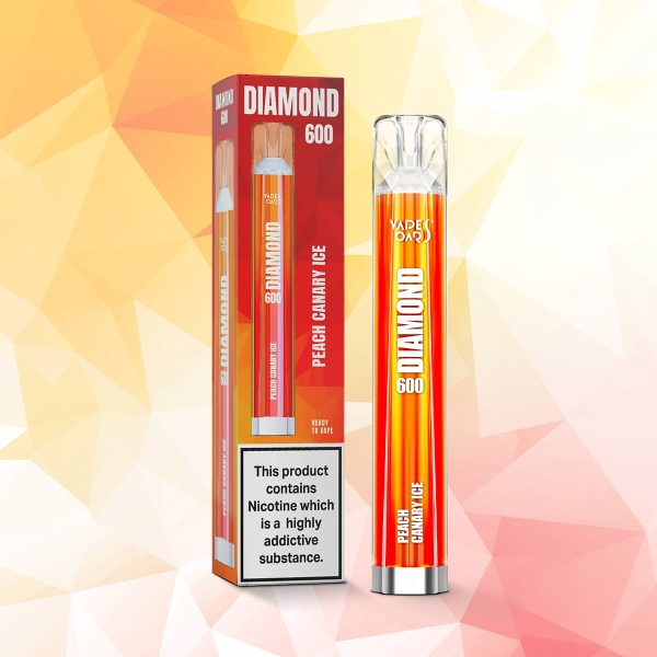 Peach Canary Ice Diamond Bar 600