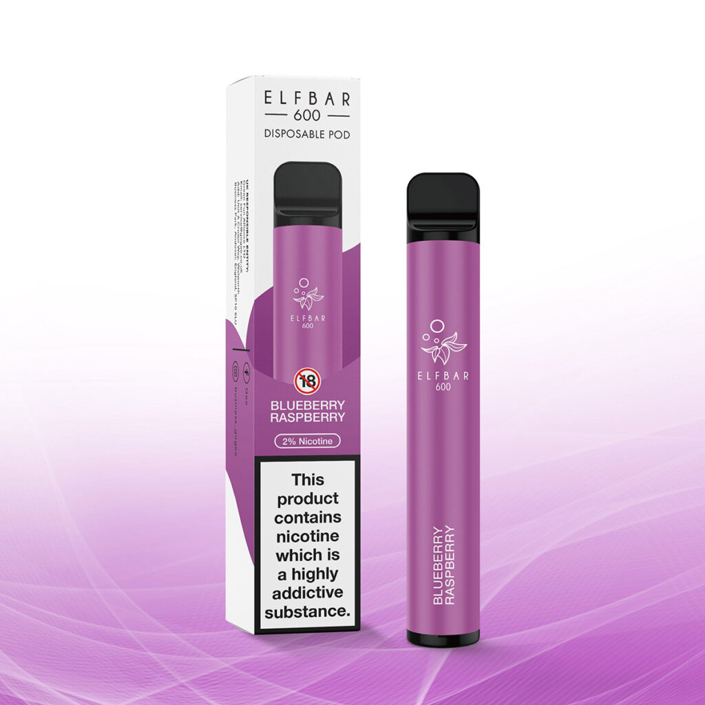 Blueberry Raspberry Elf Bar 600 Any 3 for £12 Jenson ECig