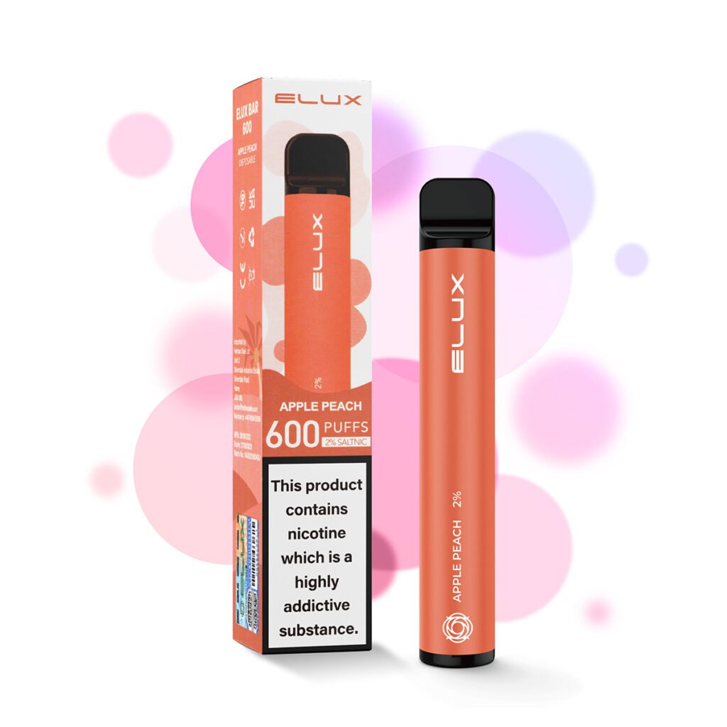 jenson e cig elux apple peach