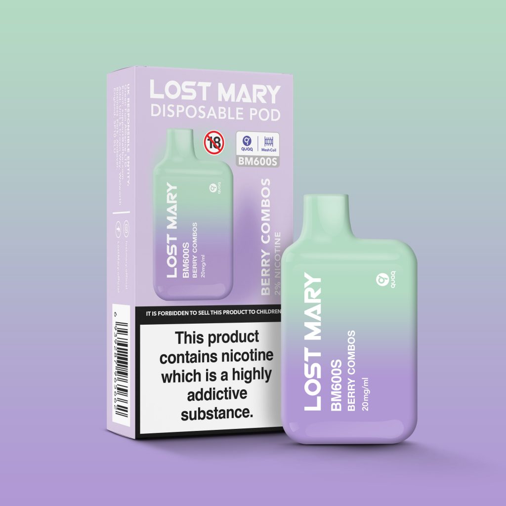 jenson e cig lost mary bar bm600s berry combos