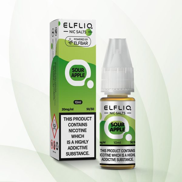 jenson ecig elfbar elfliq sour apple