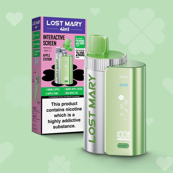 jenson ecig lost mary 4 in 1 apple edition