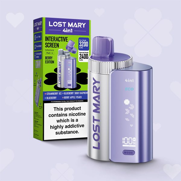 jenson ecig lost mary 4 in 1 berry edition