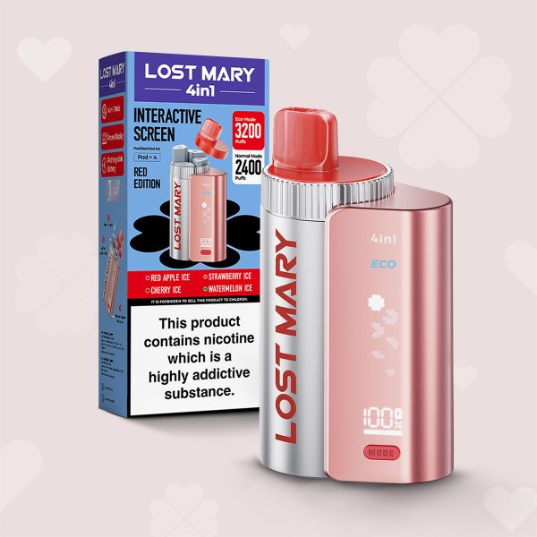 jenson ecig lost mary 4 in 1 red edition