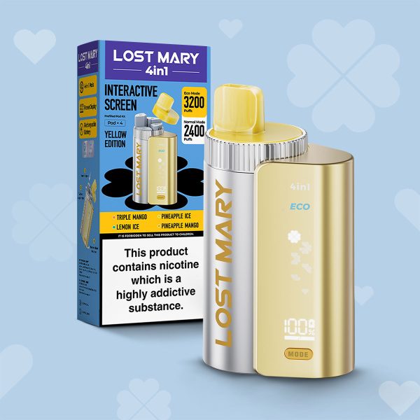 jenson ecig lost mary 4 in 1 yellow edition