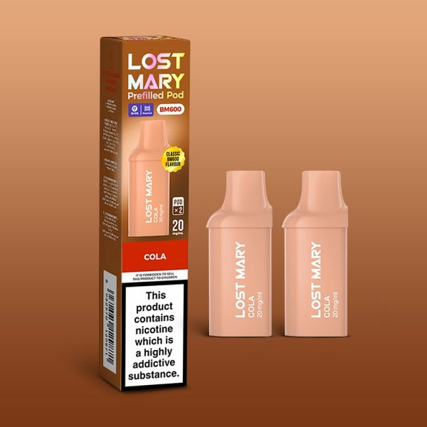 Cola - Lost Mary BM600 Prefilled Pods