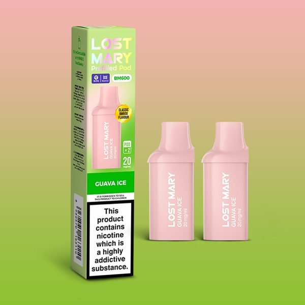 Guava Ice - Lost Mary BM600 Prefilled Pods
