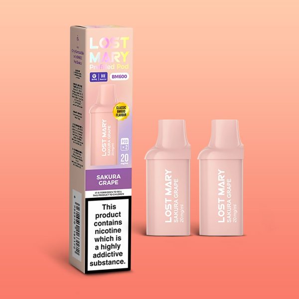 Sakura Grape - Lost Mary BM600 Prefilled Pods
