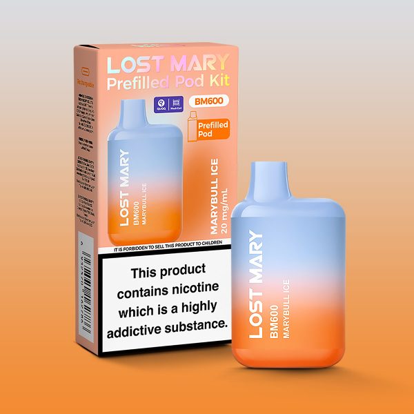 Marybull Ice - Lost Mary BM600 Prefilled Pod Kit