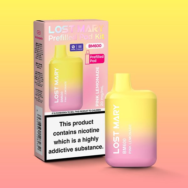 Pink Lemonade - Lost Mary BM600 Prefilled Pod Kit
