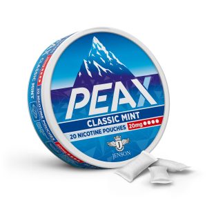 jenson ecig peax nicotine pouches classic mint 20mg