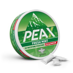 jenson ecig peax nicotine pouches fresh mint 20mg