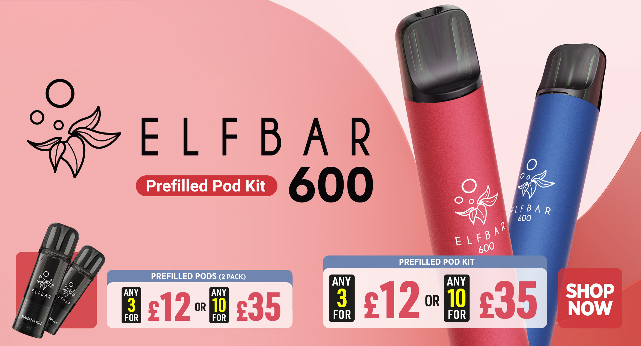 Elfbar 600 Prefilled Slider