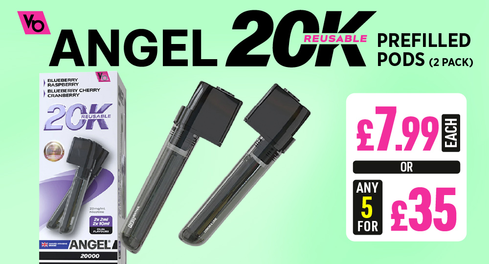 angel 20k prefilled pod homepage
