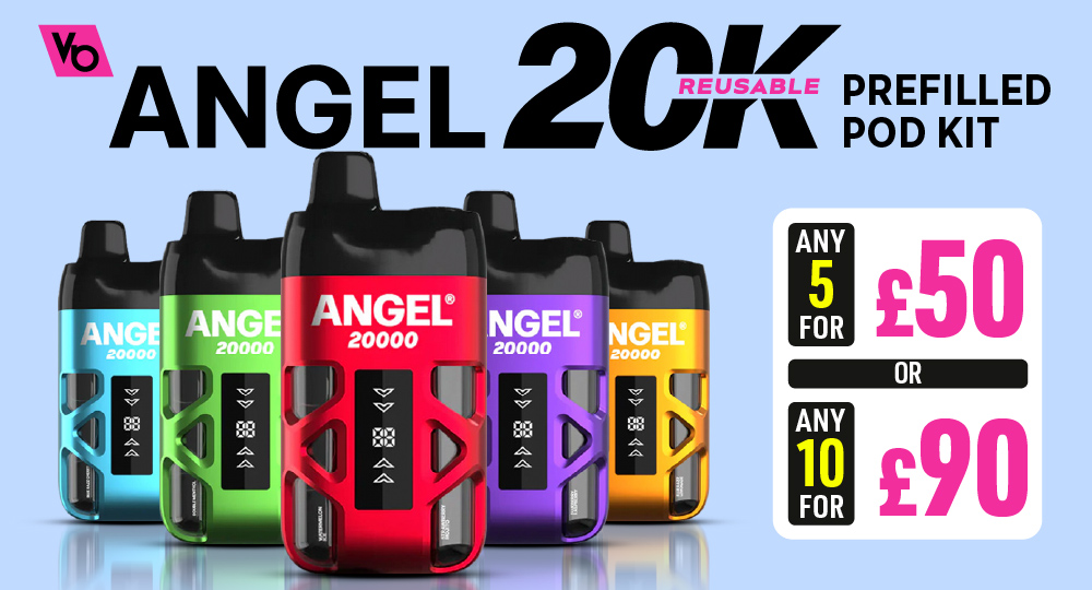 angel 20k prefilled pod kit homepage