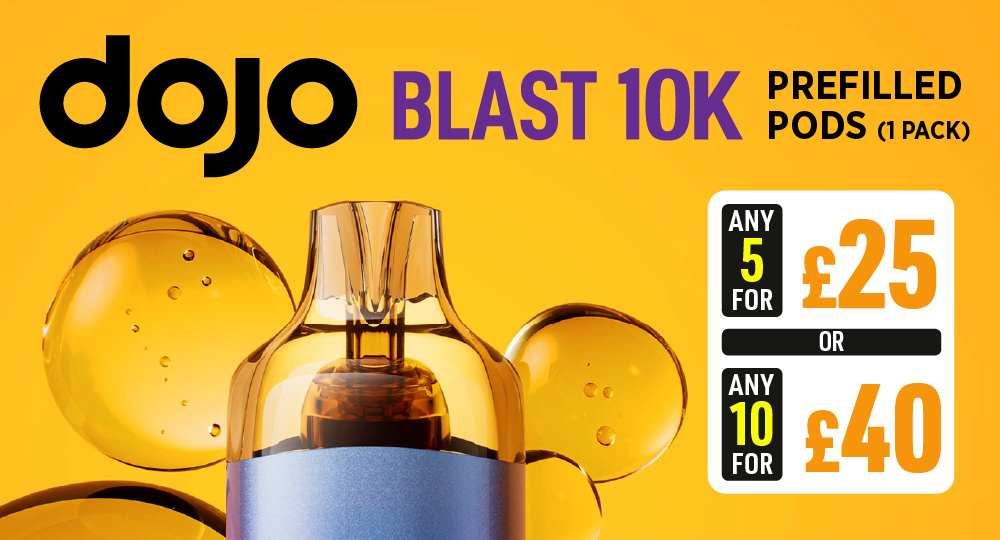 dojo blast 10 k prefilled pod homepage