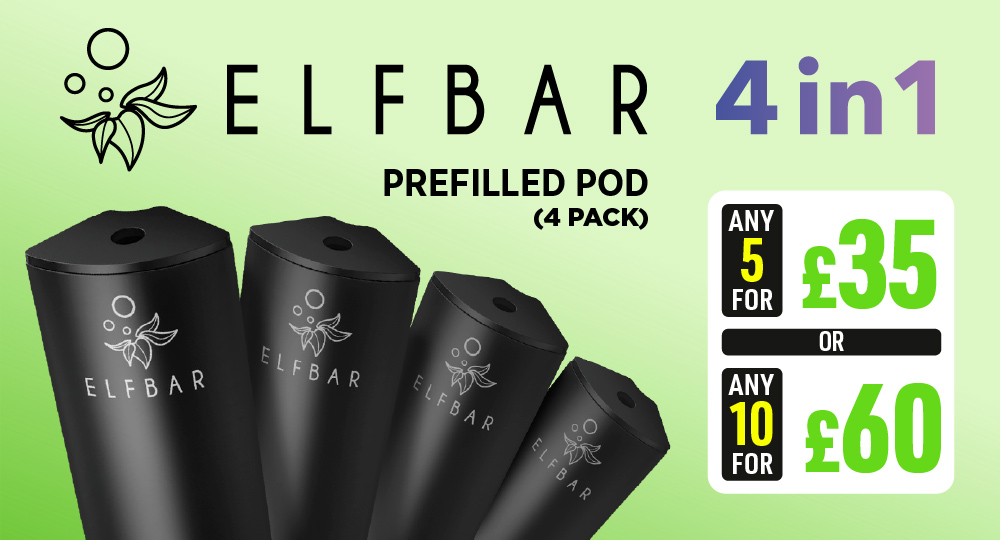 elfbar 4 in 1 prefilled pod homepage