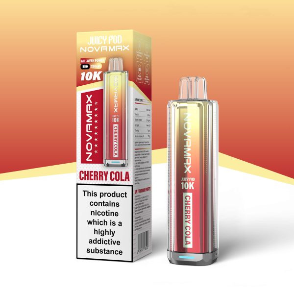 Cherry Cola – Juicy Novamax 10K Prefilled Pod Kits