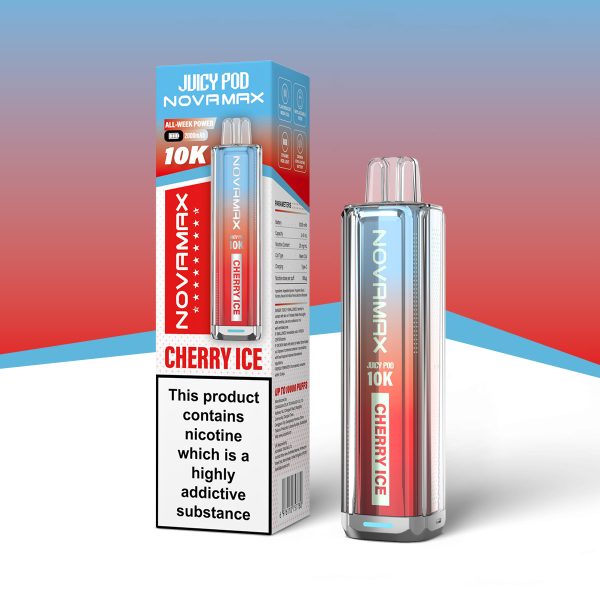 Cherry Ice - Juicy Pod NovaMax 10K Prefilled Pod Kit