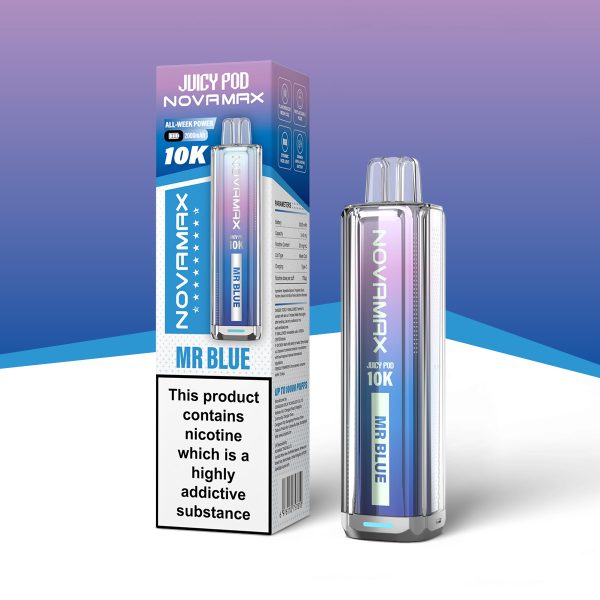 Mr Blue - Juicy Pod NovaMax 10K Prefilled Pod Kit