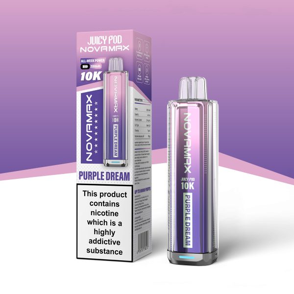 Purple Dream - Juicy Pod NovaMax 10K Prefilled Pod Kit