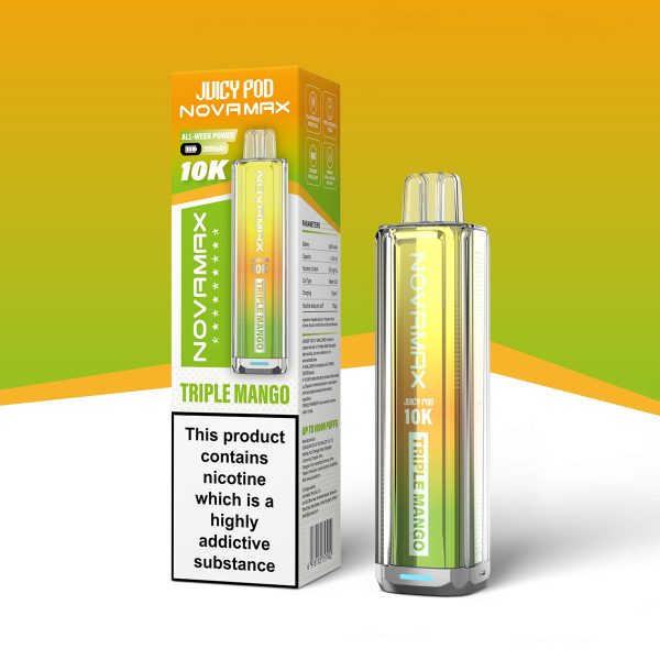 Triple Mango - Juicy Pod NovaMax 10K Prefilled Pod Kit