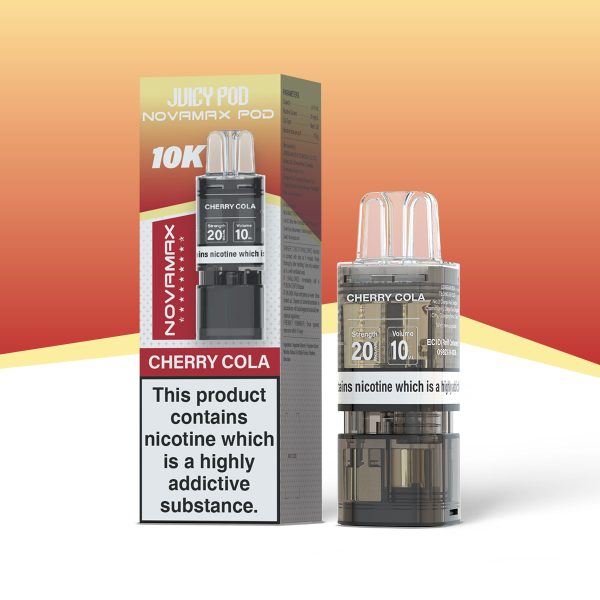Cherry Cola - Juicy Pod NovaMax 10K Replacement Pods