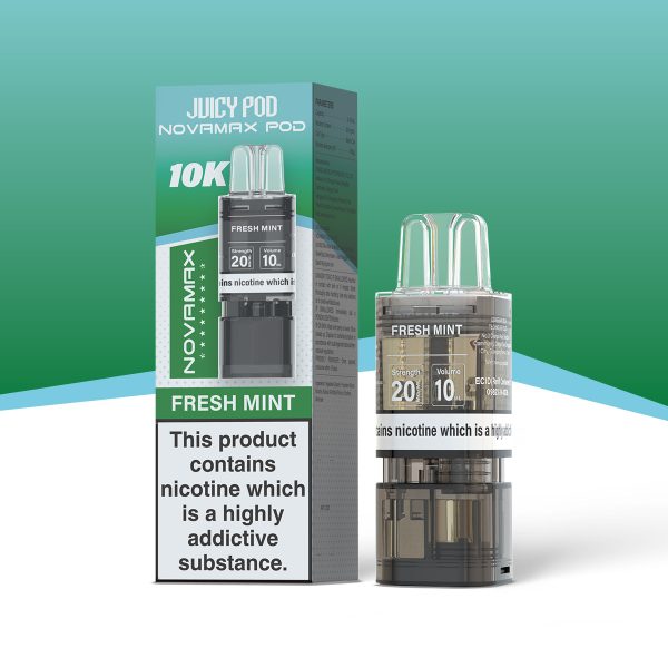 Fresh Mint - Juicy Pod NovaMax 10K Replacement Pods