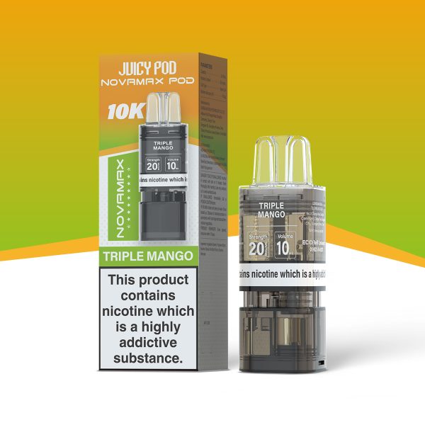 Triple Mango - Juicy Pod NovaMax 10K Replacement Pods