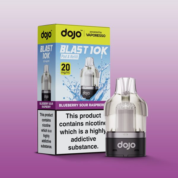 Blueberry Sour Raspberry - Dojo Blast 10K Refill Pack