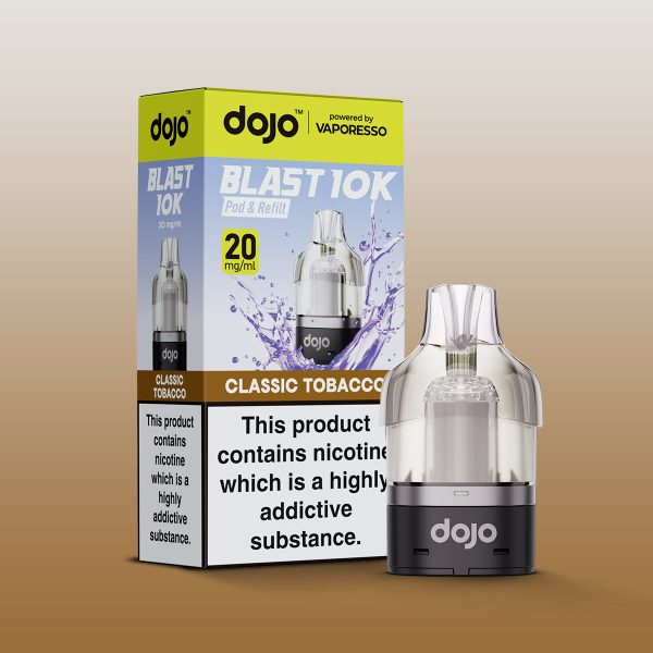 Classic Tobacco - Dojo Blast 10K Refill Pack