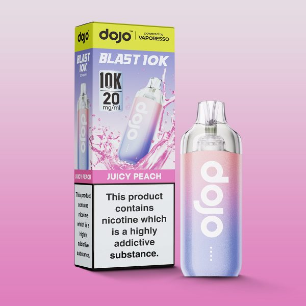 Juicy Peach - Dojo Blast 10K Prefilled Pod Kit