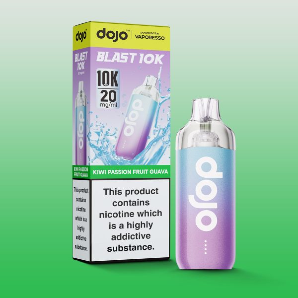 Kiwi Passion Fruit Guava - Dojo Blast 10K Prefilled Pod Kit