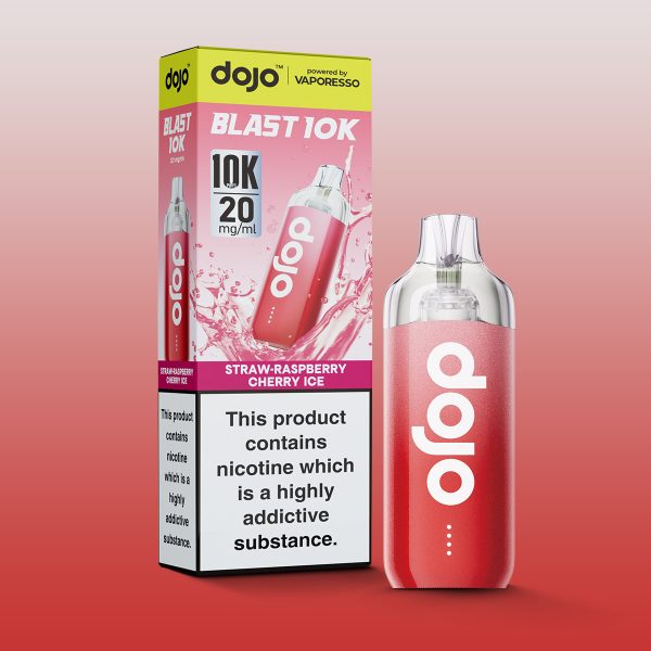 Strawberry Raspberry Cherry Ice - Dojo Blast 10K Prefilled Pod Kit