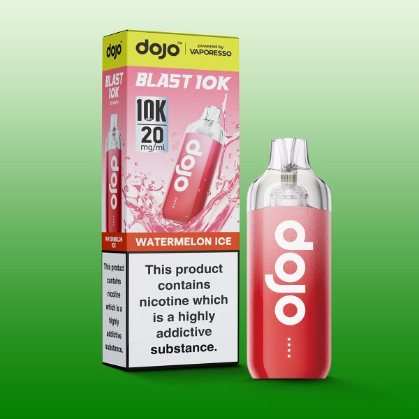 jenson ecig dojo blast 10K pod kit watermelon ice