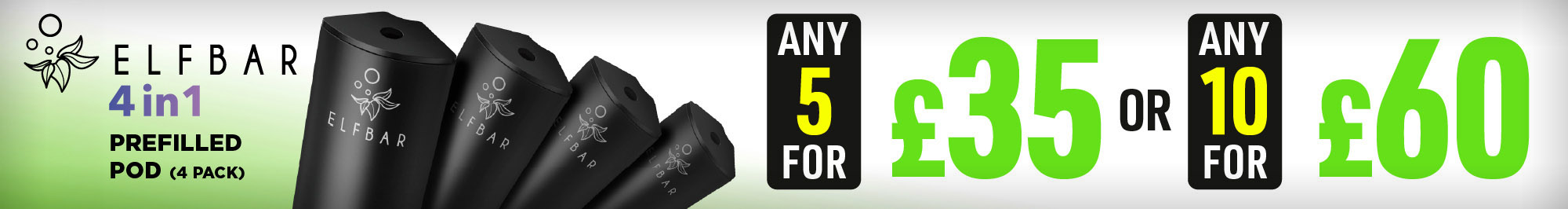 jenson ecig elf bar 4 in 1 prefilled pods offer banner