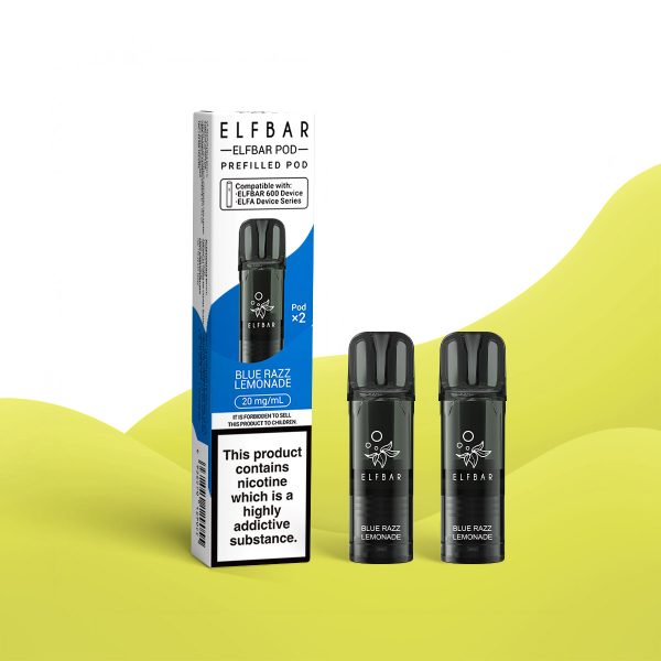 Blue Razz Lemonade - Elf Bar 600 Prefilled Pods (2-Pack)