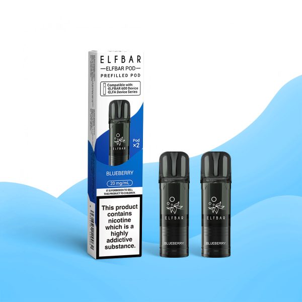 Blueberry - Elf Bar 600 Prefilled Pods (2-Pack)
