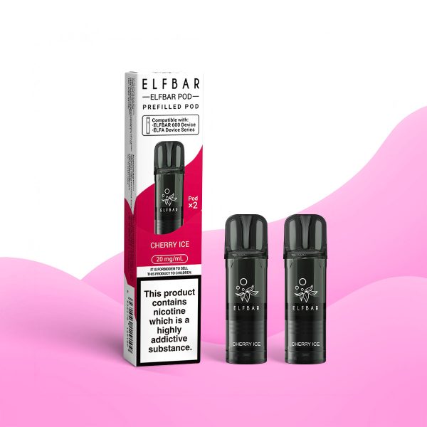 Cherry Ice - Elf Bar 600 Prefilled Pods (2-Pack)